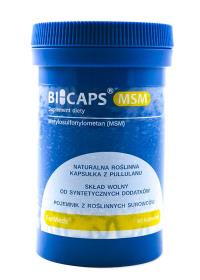 ForMeds BICAPS MSM 60kaps. Producent: ForMeds. Dobreksiazki.pl Zdjęcie produktu ForMeds BICAPS MSM 60kaps
