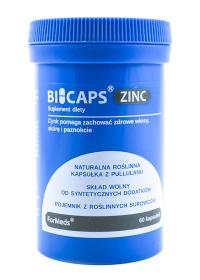 ForMeds BICAPS ZINC 60kaps. Producent: ForMeds. Dobreksiazki.pl Zdjęcie produktu ForMeds BICAPS ZINC 60kaps