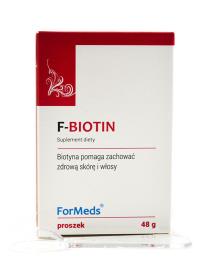 ForMeds F-BIOTIN 60 porcji. Producent: ForMeds. Dobreksiazki.pl Zdjęcie produktu ForMeds F-BIOTIN 60 porcji