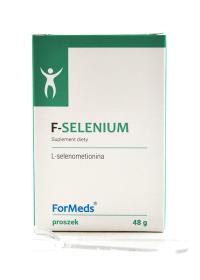 ForMeds F-SELENIUM 60 porcji . Producent: ForMeds. Dobreksiazki.pl Zdjęcie produktu ForMeds F-SELENIUM 60 porcji