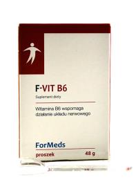 ForMeds F-VIT B6 60 porcji. Producent: ForMeds. Dobreksiazki.pl Zdjęcie produktu ForMeds F-VIT B6 60 porcji