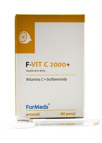 ForMeds F-VIT C 2000+ 60 porcji. Producent: ForMeds. Dobreksiazki.pl Zdjęcie produktu ForMeds F-VIT C 2000+ 60 porcji