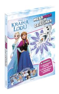 KRAINA LODU MEGAPAKA DLA DZIECIAKA. Autor: Opracowanie zbiorowe. Dobreksiazki.pl Okładka książki KRAINA LODU MEGAPAKA DLA DZIECIAKA