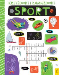 Krzyżówki i łamigłówki. Sport. Autor: Opracowanie zbiorowe. Dobreksiazki.pl Okładka książki Krzyżówki i łamigłówki. Sport