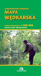 Mapa wędkarska. Autor: Czajka Witold. Dobreksiazki.pl Okładka książki Mapa wędkarska