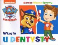 Psi Patrol Bardzo ważne sprawy nr 3 Wizyta u dentysty. Autor: Opracowanie zbiorowe. Dobreksiazki.pl Okładka książki Psi Patrol Bardzo ważne sprawy nr 3 Wizyta u dentysty