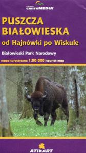 Puszcza Białowieska od Hajnówki po Wiskule. Wydawca: Sygnatura. Dobreksiazki.pl Opakowanie Puszcza Białowieska od Hajnówki po Wiskule