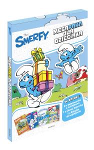 Smerfy Megapaka dla dzieciaka. Autor: Opracowanie zbiorowe. Dobreksiazki.pl Okładka książki Smerfy Megapaka dla dzieciaka