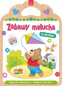 ZABAWY MALUCHA Z MISIEM. Autor: Opracowanie zbiorowe. Dobreksiazki.pl Okładka książki ZABAWY MALUCHA Z MISIEM