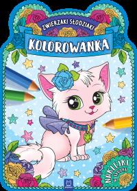 ZWIERZAKI SŁODZIAKI KOLOROWANKA. Autor: Opracowanie zbiorowe. Dobreksiazki.pl Okładka książki ZWIERZAKI SŁODZIAKI KOLOROWANKA
