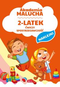 AKADEMIA MALUCHA 2-LATEK ĆWICZY SPOSTRZEGAWCZOŚĆ. Autor: Opracowanie zbiorowe. Dobreksiazki.pl Okładka książki AKADEMIA MALUCHA 2-LATEK ĆWICZY SPOSTRZEGAWCZOŚĆ