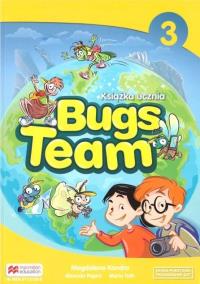 Bugs Team 3 Książka ucznia MACMILLAN. Autor: Magdalena Kondro, Elisenda Papiol, Maria Toth. Dobreksiazki.pl Okładka książki Bugs Team 3 Książka ucznia MACMILLAN