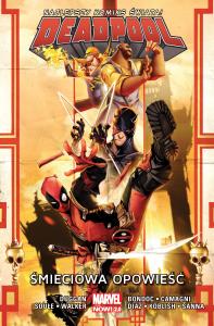 Deadpool T.4 Śmieciowa opowieść. Autor: Opracowanie zbiorowe. Dobreksiazki.pl Okładka książki Deadpool T.4 Śmieciowa opowieść
