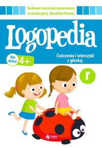 LOGOPEDIA ĆWICZENIA I WIERSZYKI Z GŁOSKĄ R. Autor: Opracowanie zbiorowe. Dobreksiazki.pl Okładka książki LOGOPEDIA ĆWICZENIA I WIERSZYKI Z GŁOSKĄ R