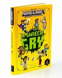 Minecraft. W świecie gry. Autor: Nick Elioplaos. Dobreksiazki.pl Okładka książki Minecraft. W świecie gry