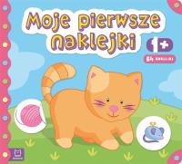 Moje pierwsze naklejki 1+. Autor: Opracowanie zbiorowe. Dobreksiazki.pl Okładka książki Moje pierwsze naklejki 1+