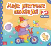 Moje pierwsze naklejki 3+. Autor: Opracowanie zbiorowe. Dobreksiazki.pl Okładka książki Moje pierwsze naklejki 3+