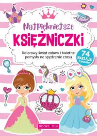 NAJPIĘKNIEJSZE KSIĘŻNICZKI PLUS NAKLEJKI Z BROKATEM. Autor: Opracowanie zbiorowe. Dobreksiazki.pl Okładka książki NAJPIĘKNIEJSZE KSIĘŻNICZKI PLUS NAKLEJKI Z BROKATEM