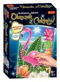 Obrazek z Cekinów. Flaming. Wydawca: Ranok-Creative. Dobreksiazki.pl Opakowanie Obrazek z Cekinów. Flaming