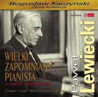 Paweł Lewiecki. Wielki zapomniany pianista. Wydawca: CASA GRANDE. Dobreksiazki.pl Opakowanie Paweł Lewiecki. Wielki zapomniany pianista