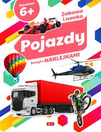 POJAZDY ROLNICZE ZESZYT Z NAKLEJKAMI. Autor: Opracowanie zbiorowe. Dobreksiazki.pl Okładka książki POJAZDY ROLNICZE ZESZYT Z NAKLEJKAMI