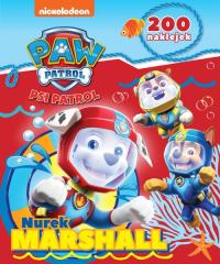 Psi Patrol. 200 naklejek. Nurek Marshall.... Autor: praca zbiorowa. Dobreksiazki.pl Okładka książki Psi Patrol. 200 naklejek. Nurek Marshall...
