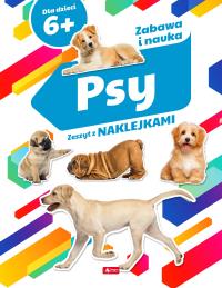 PSY ZESZYT Z NAKLEJKAMI. Autor: Opracowanie zbiorowe. Dobreksiazki.pl Okładka książki PSY ZESZYT Z NAKLEJKAMI