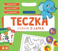 TECZKA ZABAW 2-LATKA JUŻ SIĘ UCZĘ. Autor: Opracowanie zbiorowe. Dobreksiazki.pl Okładka książki TECZKA ZABAW 2-LATKA JUŻ SIĘ UCZĘ