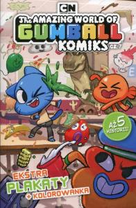 The Amazing World of Gumball T.7 Komiks. Autor: praca zbiorowa. Dobreksiazki.pl Okładka książki The Amazing World of Gumball T.7 Komiks