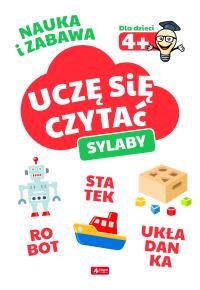 UCZĘ SIĘ CZYTAĆ SYLABY. Autor: Opracowanie zbiorowe. Dobreksiazki.pl Okładka książki UCZĘ SIĘ CZYTAĆ SYLABY