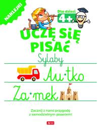 UCZĘ SIĘ PISAĆ SYLABY. Autor: Opracowanie zbiorowe. Dobreksiazki.pl Okładka książki UCZĘ SIĘ PISAĆ SYLABY