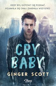 Cry baby. Autor: Ginger Scott. Dobreksiazki.pl Okładka książki Cry baby