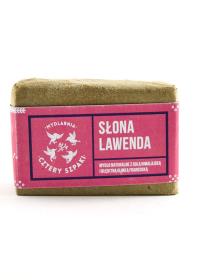 Cztery Szpaki Mydło słona lawenda 110g. Producent: Cztery Szpaki. Dobreksiazki.pl Zdjęcie produktu Cztery Szpaki Mydło słona lawenda 110g