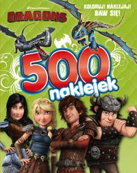 Dragons. 500 naklejek. Autor: Opracowanie zbiorowe. Dobreksiazki.pl Okładka książki Dragons. 500 naklejek