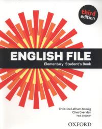 English File 3E Elementary SB OXFORD. Autor: Latham-Koenig Christina, Oxenden Clive. Dobreksiazki.pl Okładka książki English File 3E Elementary SB OXFORD