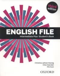 English File 3E Intermediate Plus SB OXFORD. Autor: Clive Oxenden; Christina Latham-Koenig. Dobreksiazki.pl Okładka książki English File 3E Intermediate Plus SB OXFORD