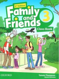 Family and Friends 2E 3 CB OXFORD. Autor: Tamzin Thompson. Dobreksiazki.pl Okładka książki Family and Friends 2E 3 CB OXFORD