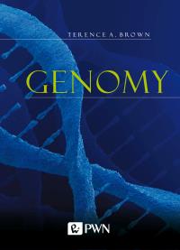 GENOMY. Autor: TERRY A. BROWN. Dobreksiazki.pl Okładka książki GENOMY