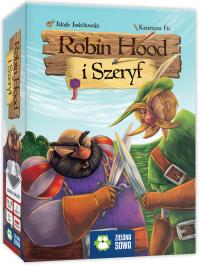 GRA ROBIN HOOD I SZERYF. Autor: JAKUB JASKÓŁOWSKI. Dobreksiazki.pl Okładka książki GRA ROBIN HOOD I SZERYF