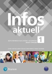 Infos aktuell 1 Zeszyt ćwiczeń PERSON. Autor: Gajownik Tomasz, Nina Drabich, Sekulski Birgit. Dobreksiazki.pl Okładka książki Infos aktuell 1 Zeszyt ćwiczeń PERSON