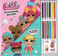 L.O.L Suprise! Zabawy z kredkami. Odjazdowe kolory. Autor: Opracowanie zbiorowe. Dobreksiazki.pl Okładka książki L.O.L Suprise! Zabawy z kredkami. Odjazdowe kolory