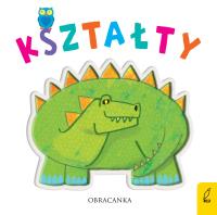 Obracanka. Kształty. Autor: Opracowanie zbiorowe. Dobreksiazki.pl Okładka książki Obracanka. Kształty