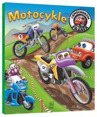 Samochodzik Franek. Motory. Autor: Elżbieta Wójcik Marta Rydz. Dobreksiazki.pl Okładka książki Samochodzik Franek. Motory