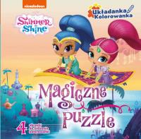 Shimmer and Shine. Układanka... Magiczne puzzle. Autor: Opracowanie zbiorowe. Dobreksiazki.pl Okładka książki Shimmer and Shine. Układanka... Magiczne puzzle