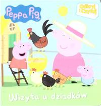 Świnka Peppa. Odkryj i czytaj. Wizyta u dziadków. Autor: Opracowanie zbiorowe. Dobreksiazki.pl Okładka książki Świnka Peppa. Odkryj i czytaj. Wizyta u dziadków