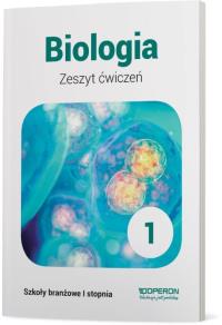 Okładka książki BIOLOGIA ZESZYT ĆWICZEŃ 1 SZKOŁA BRANŻOWA 1 STOPNIA