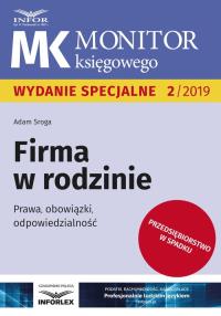 Firma w rodzinie. Autor: Sroga Adam. Dobreksiazki.pl Okładka książki Firma w rodzinie