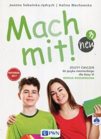 Mach mit! Neu 3 AB w. rozszerzona PWN. Autor: Halina Wachowska-Behrens, Materniak-Behrens Mieczysława. Dobreksiazki.pl Okładka książki Mach mit! Neu 3 AB w. rozszerzona PWN