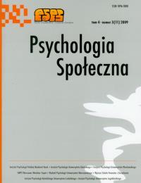 Psychologia społeczna 3/2009 Tom 4. Wydawca: Scholar. Dobreksiazki.pl Opakowanie Psychologia społeczna 3/2009 Tom 4