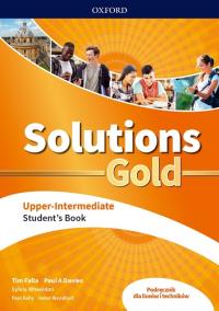 Solutions Gold Upper-Intermediate Podręcznik. Autor: Falla Tim. Dobreksiazki.pl Okładka książki Solutions Gold Upper-Intermediate Podręcznik